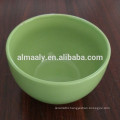 color glazed ceramic vegetable bowl with different size and color